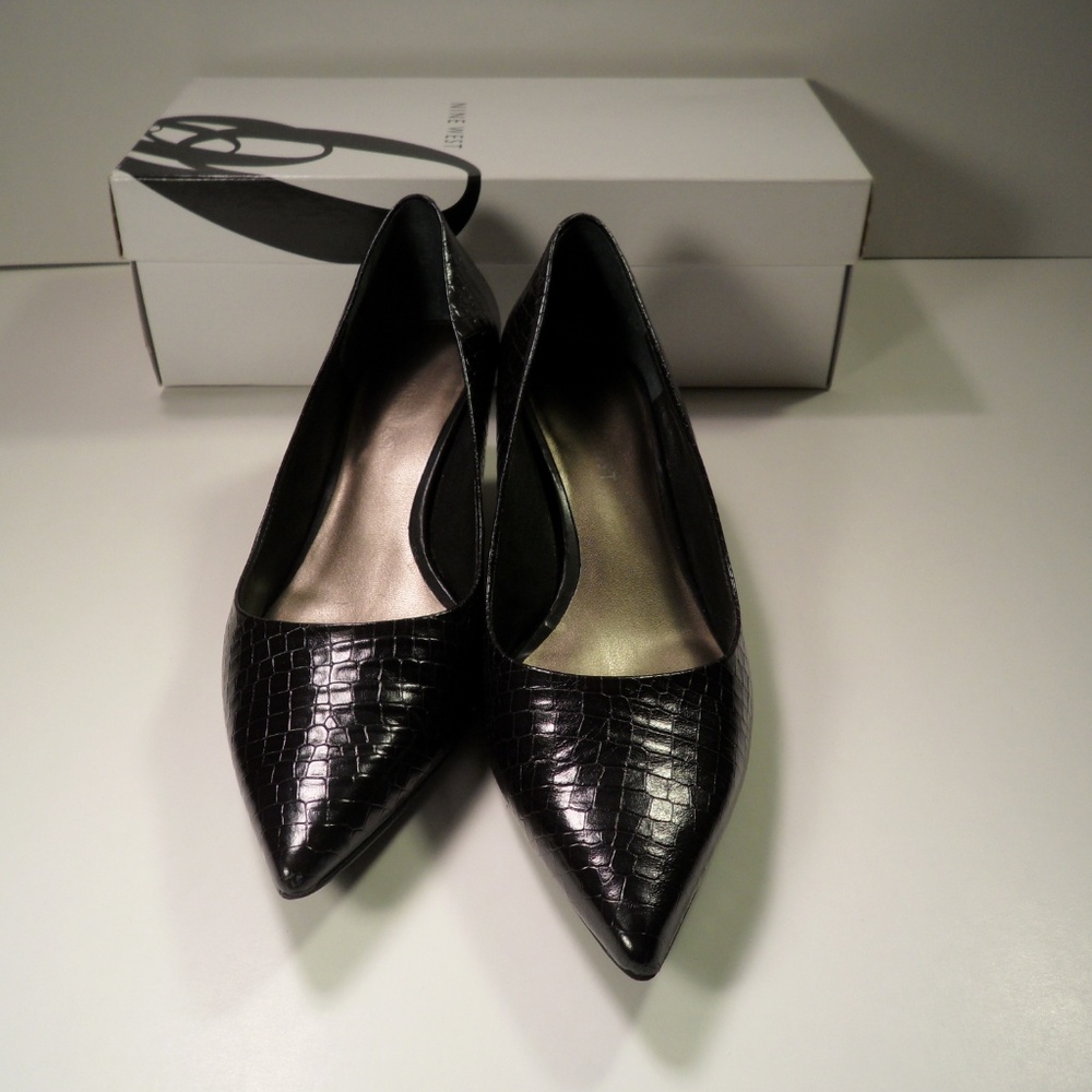 Nine West shoes women's size 6 1/2M black color